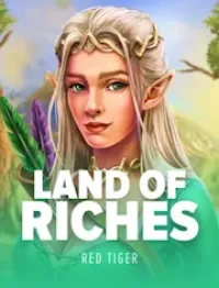 land of riches slot logo